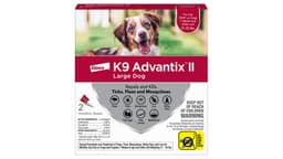 K9 Advantix II Large Dog Flea and Tick Treatment (2 ct)