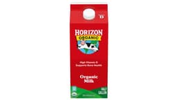 Horizon Organic High Vitamin D Ultra Pasteurized Milk Carton (0.5 gal)